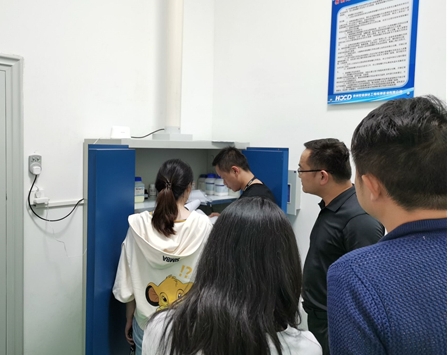 白云區(qū)公安分局金蘇路派出所對我司易制爆危險化學品進行專項檢查