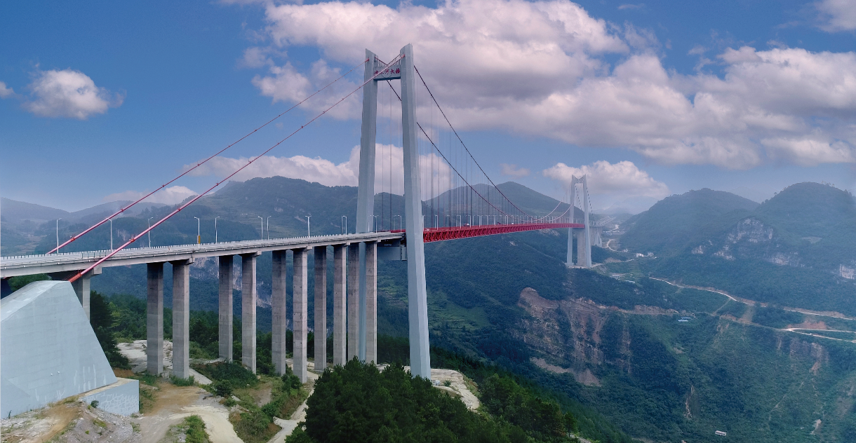 貴甕高速清水河特大橋荷載試驗(yàn)（主跨1130m)