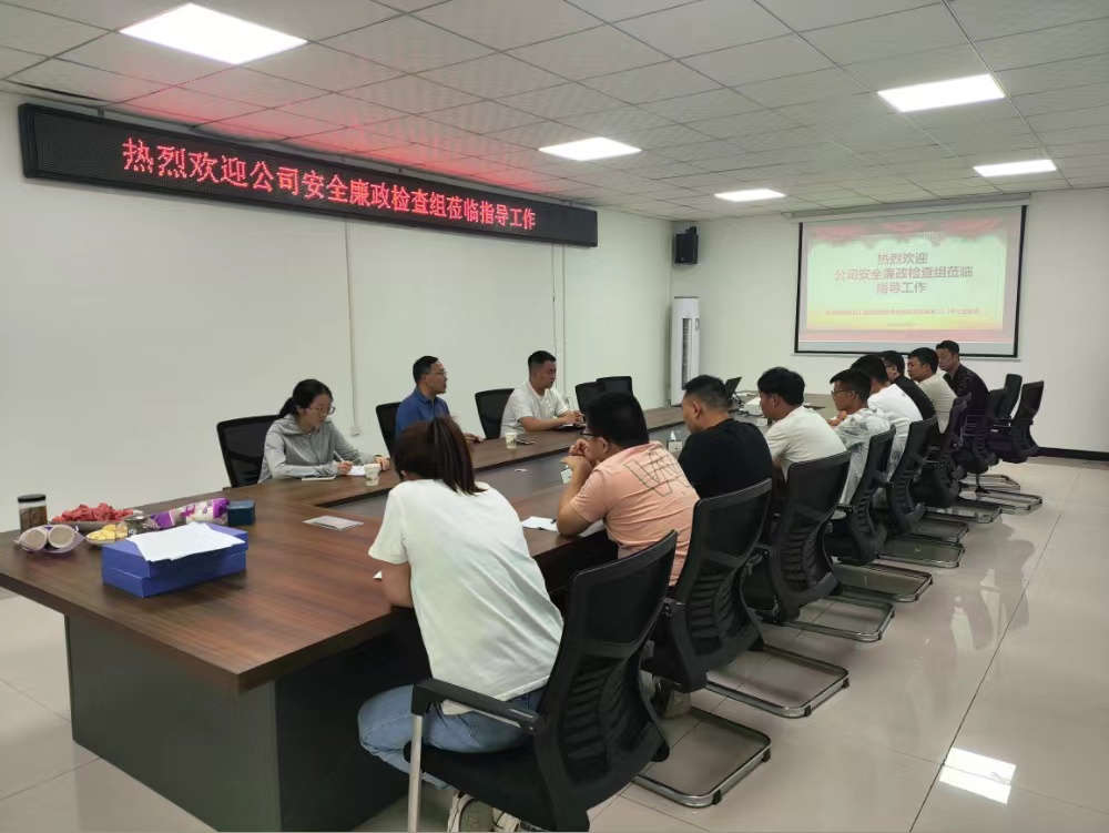 強(qiáng)化廉政意識 筑牢安全防線——宏信創(chuàng)達(dá)公司開展安全廉政檢查工作